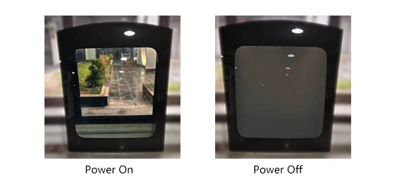 Doble función: protección solar y protección de la privacidad.