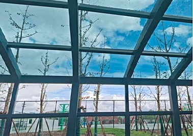 Vidrio autotintado dinámico